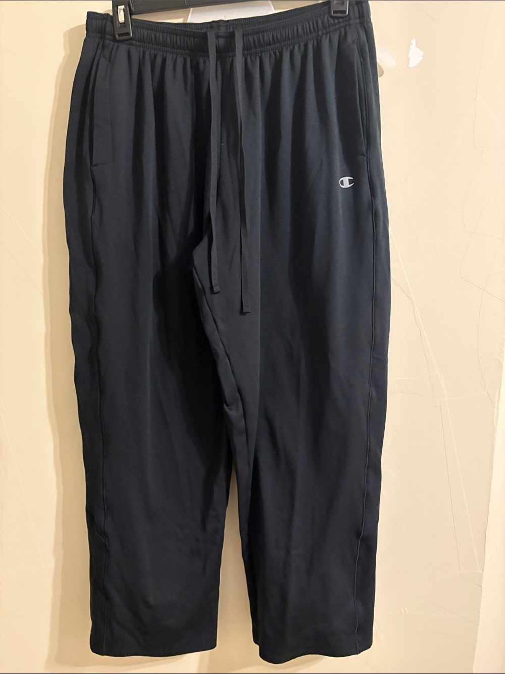 Champion Black Men's Athletic Joggers with Drawstring Waist